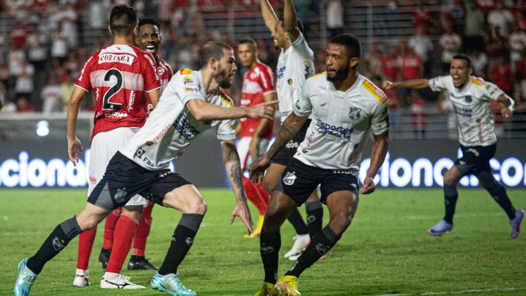 ABC x Novorizontino: Lance de jogo ABC x CRB na Série B 2023