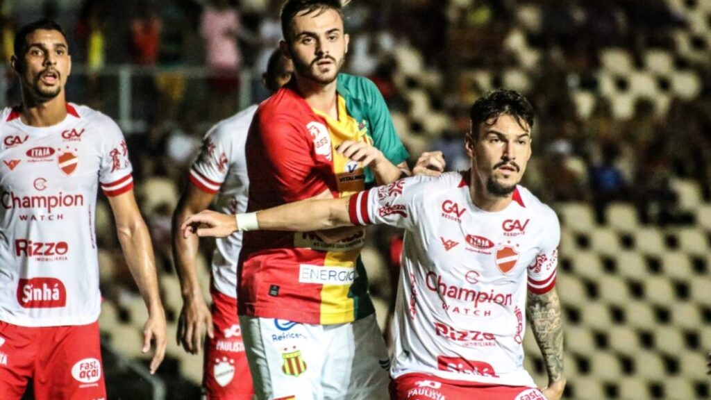 Vila Nova x Sampaio Corrêa: Lance do jogo Sampaio Corrêa x Vila Nova na Série B 2022