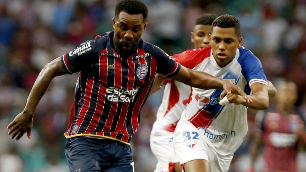 Fortaleza x Bahia: Lance do jogo Bahia x Fortaleza na Copa do Nordeste 2023