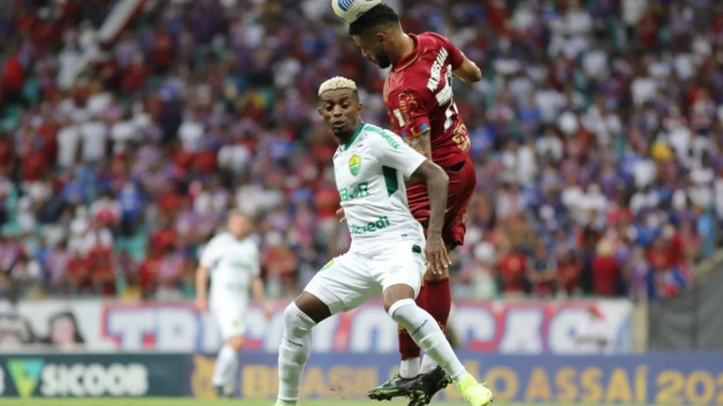 Cuiabá x Bahia: Lance do jogo Bahia x Cuiabá no Brasileirão 2021