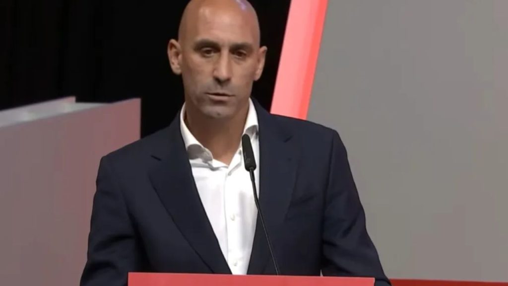 Presidente da Federação Espanhola, Luis Rubiales