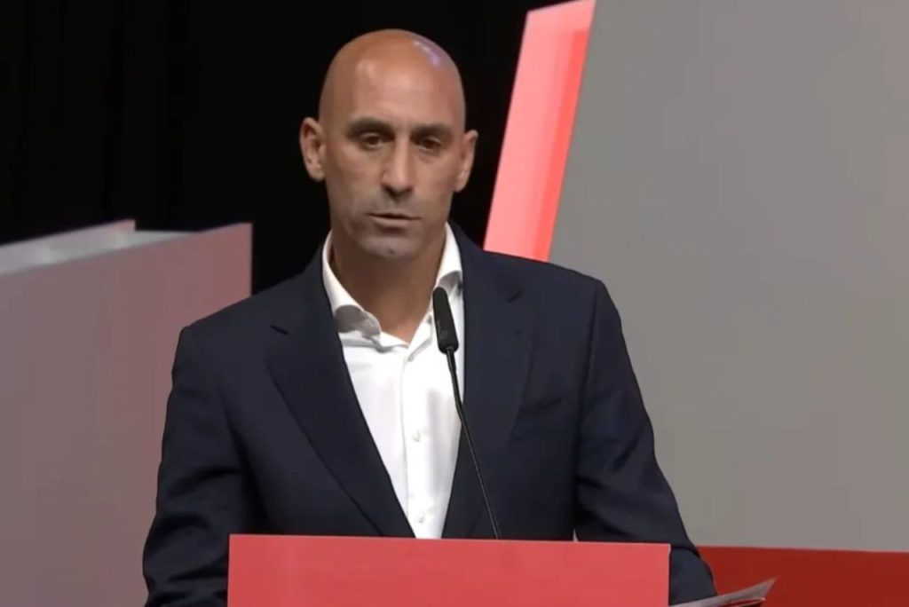 Presidente da Federação Espanhola, Luis Rubiales