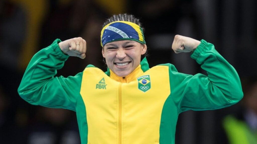 Boxeadora brasileira Beatriz Ferreira