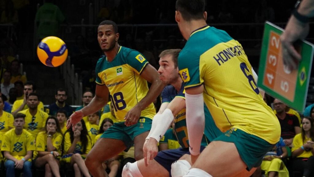 Seleção Masculina de Vôlei garantiu vaga nas Olímpiadas de Paris