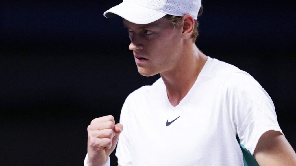 Tenista italiano Jannik Sinner no ATP Tour