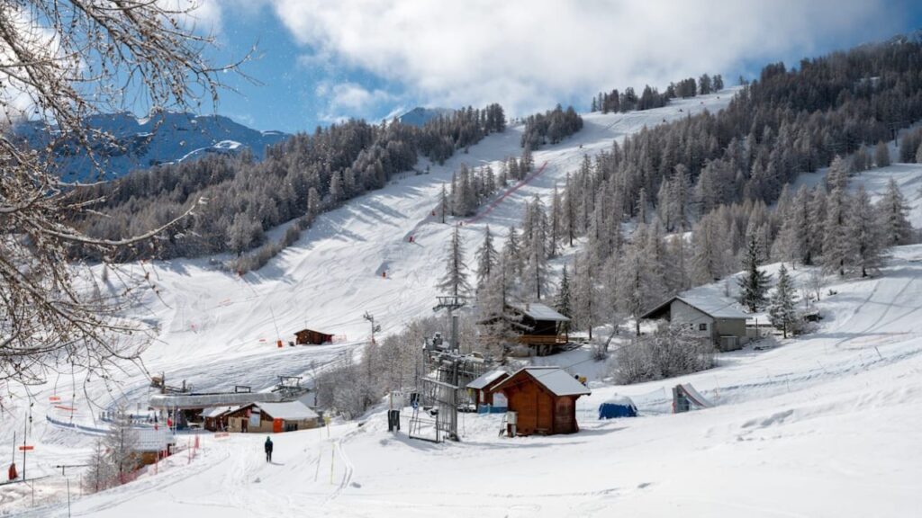 Vista dos Alpes Franceses