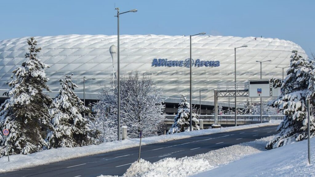 Jogo do Bayern de Munique é adiado por causa de forte nevasca