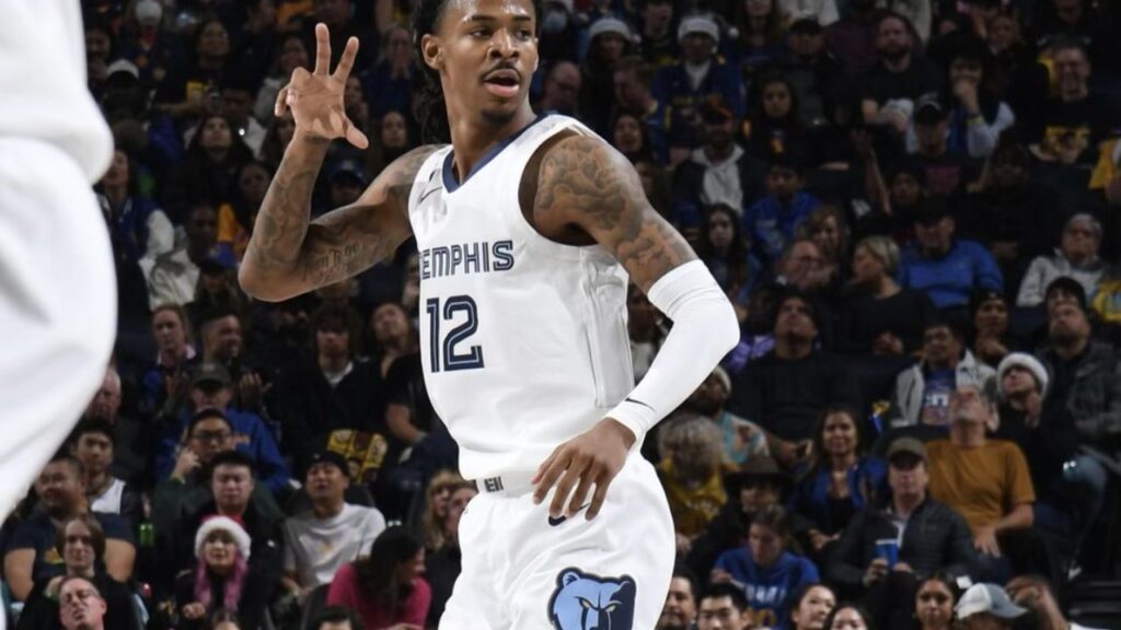Ja Morant, armador do Memphis Grizzlies na NBA