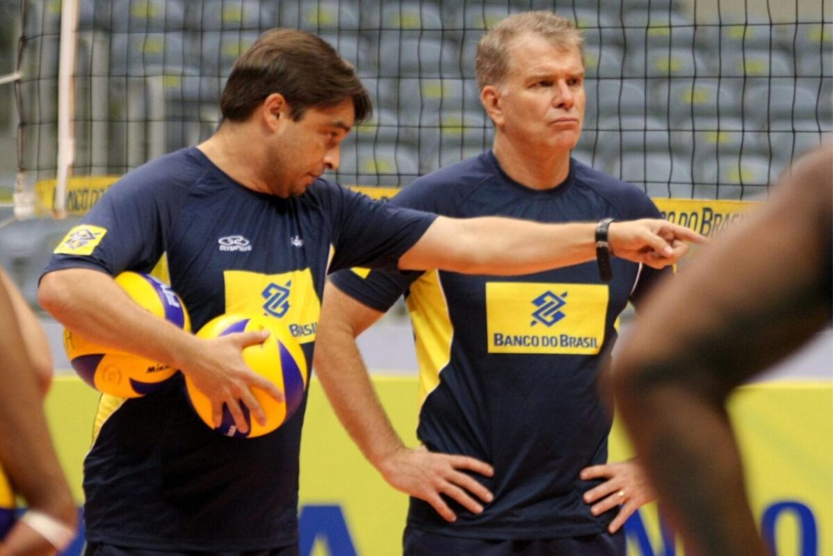 Rubinho e Bernardinho - Seleção Masculina de Vôlei