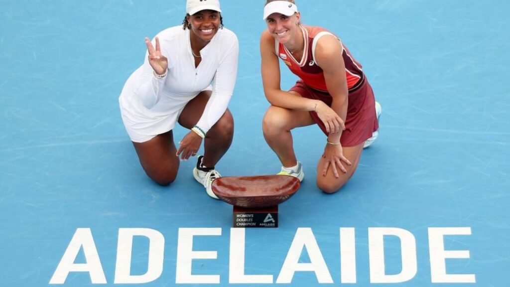 Taylor Townsend e Bia Haddad conquistam o Torneio de Adelaide